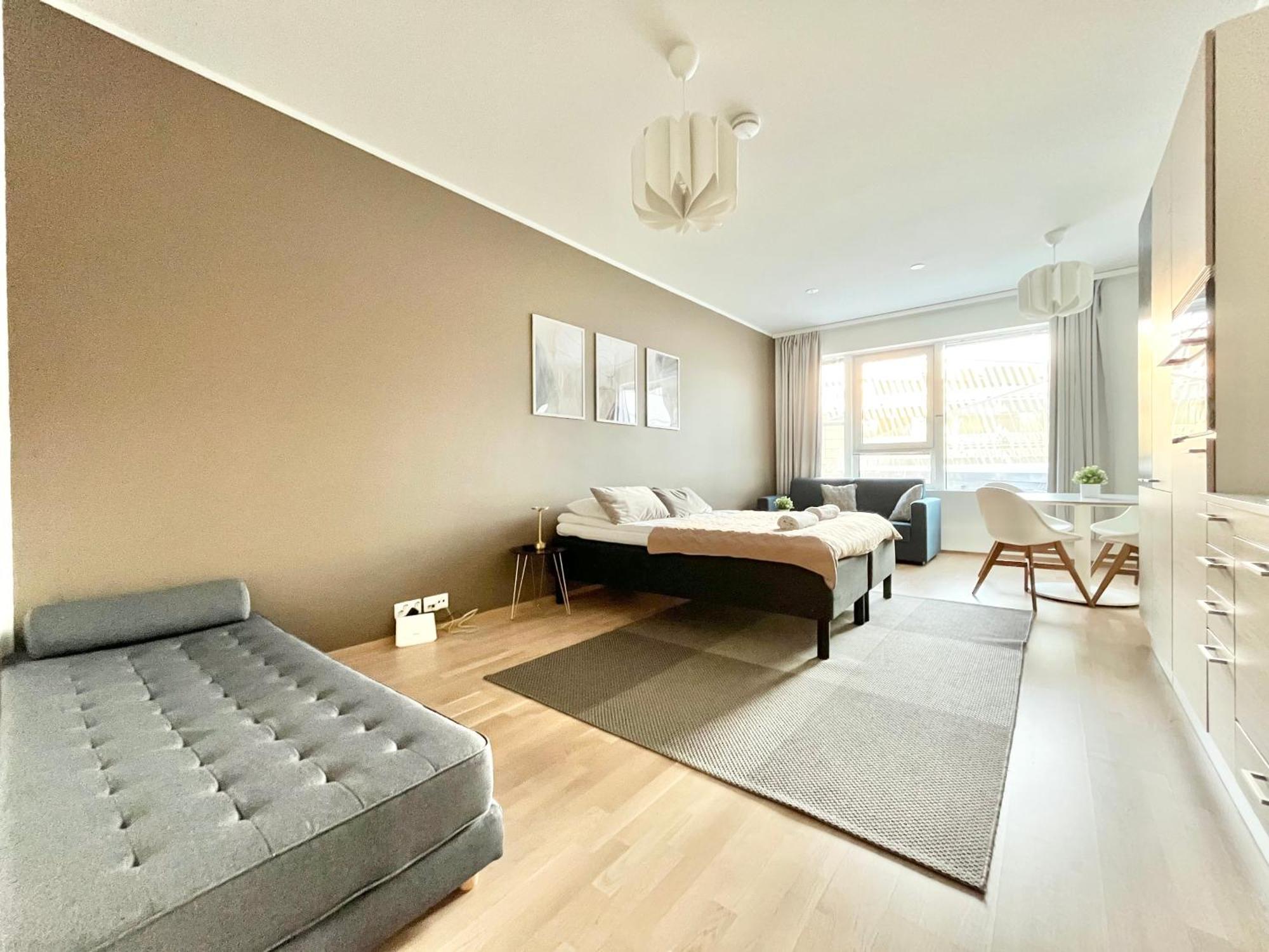 City Home Finland Arena Studio - Perfect Location In Downtown Of Tampere And Great Amenities Dış mekan fotoğraf