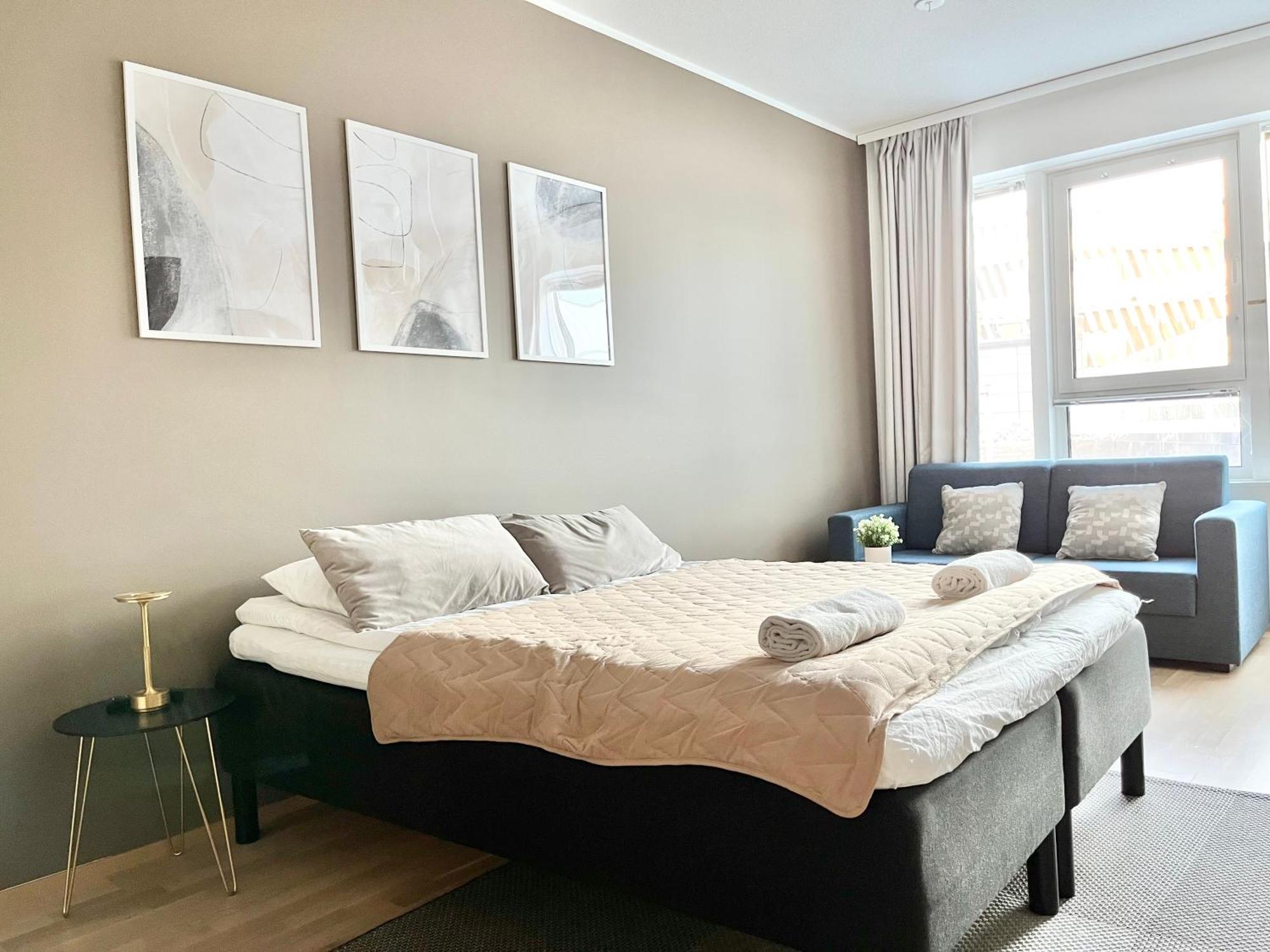 City Home Finland Arena Studio - Perfect Location In Downtown Of Tampere And Great Amenities Dış mekan fotoğraf